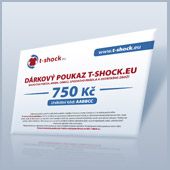 Dárkový poukaz v hodnotě 750 Kč