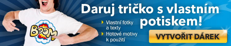 Daruj tričko s potiskem