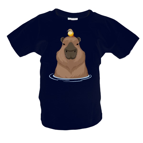 Tričko s potlačou Kapybara