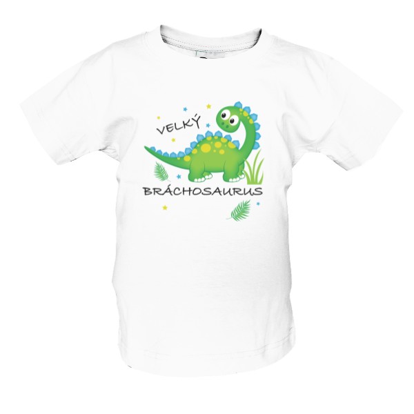 Tričko s potiskem Velký BráchaSaurus