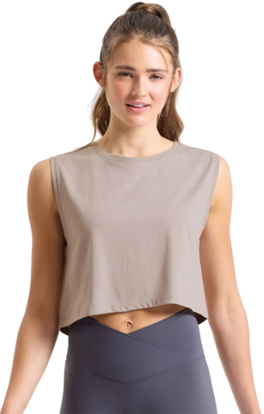 Dámské crop top tílko detail 2