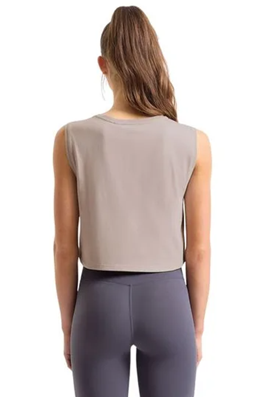 Dámské crop top tílko detail 3