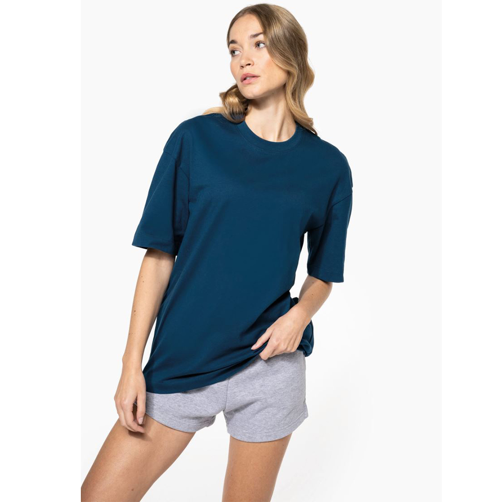 Oversize tričko z těžké bavlny Kariban  detail 2