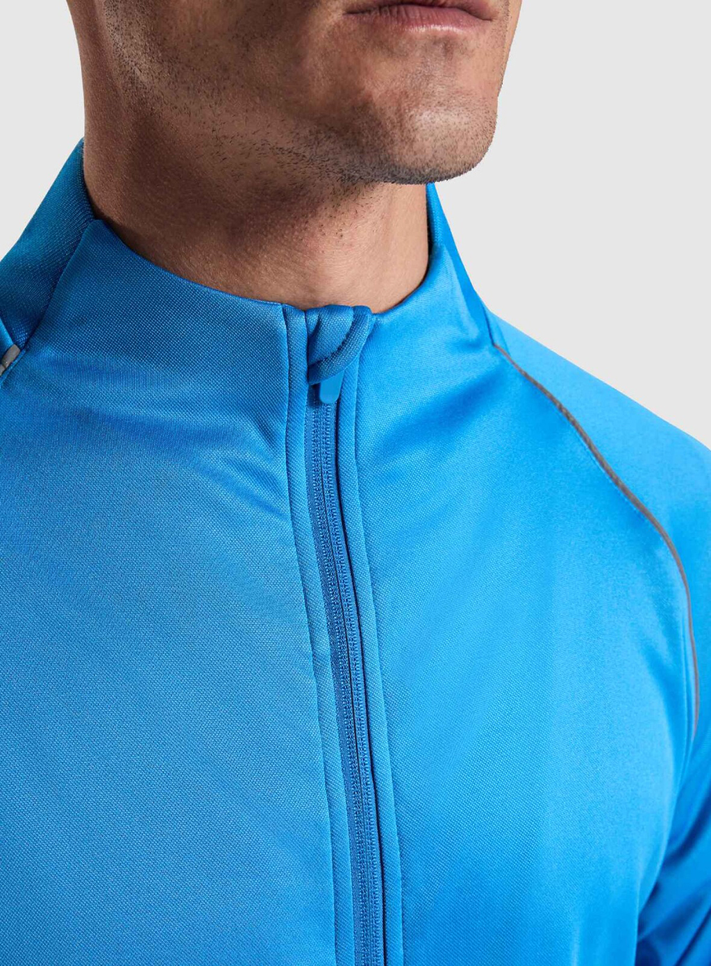 Sportovní mikina se zipem unisex detail 1