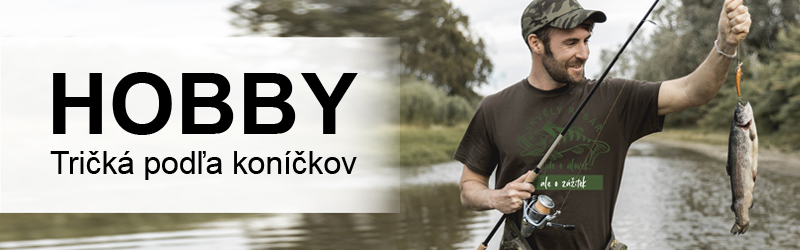 Hobby trička banner SK