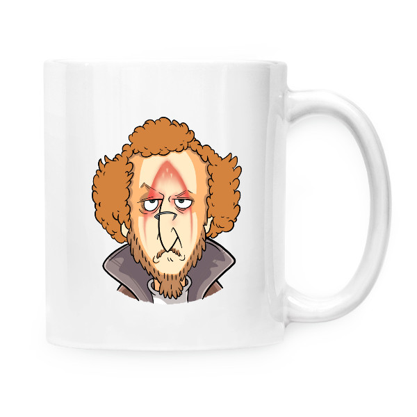 Cup white s potiskem  Marv Home Alone