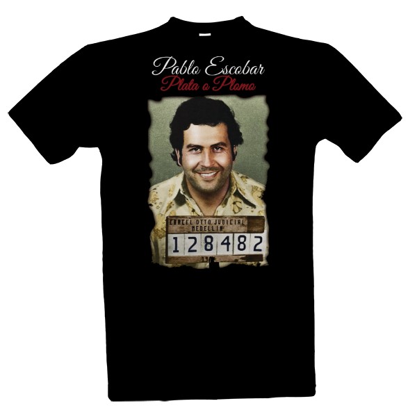 Tričko s potiskem Pablo Escobar 
