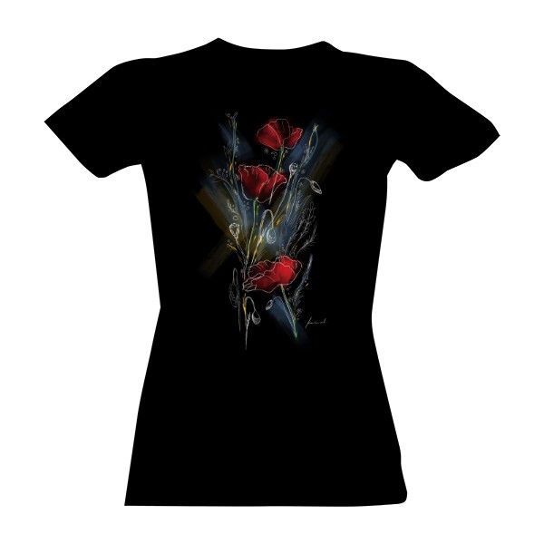Tričko s potlačou  Poppies