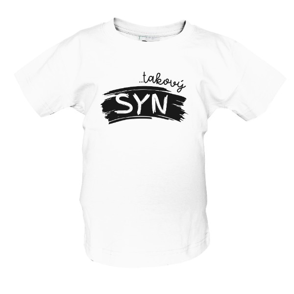 Tričko s potiskem ... takový SYN