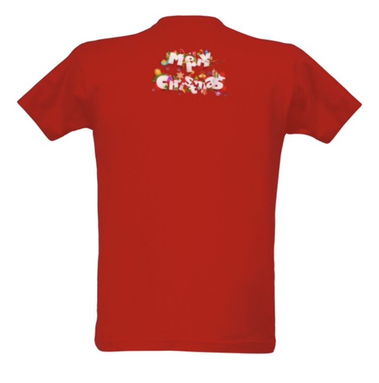 Tričko s potiskem Christmas Sobík