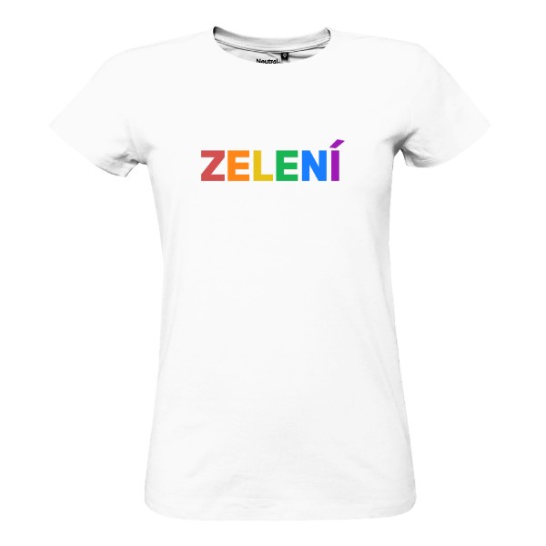 100% BIO tričko "Pride Flag" - dámské