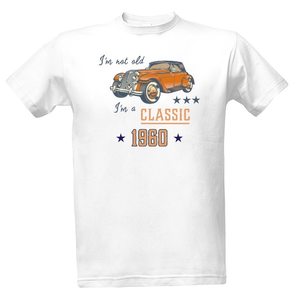 Tričko s potiskem 1960 Classic
