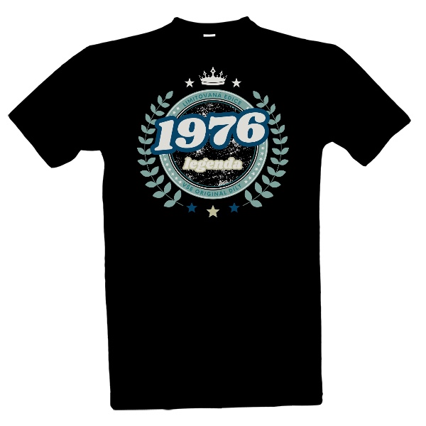 1976 limitovaná edice legenda věnec T-shirt