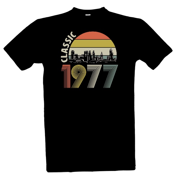 Tričko s potiskem 1977 Classic City