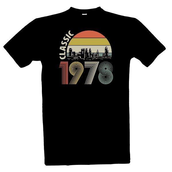 Tričko s potiskem 1978 Classic City