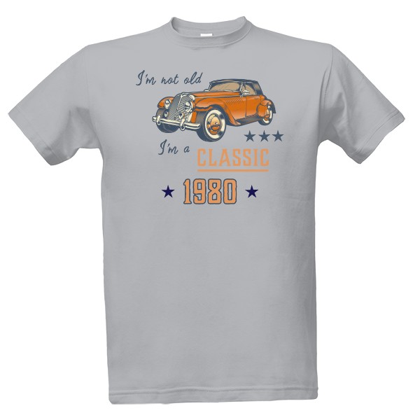 Tričko s potiskem 1980 Classic