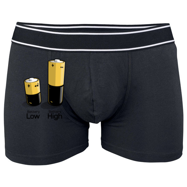 Boxerky Kariban s potiskem 2 Baterie