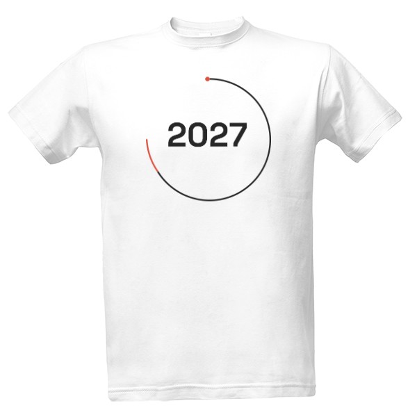 T-shirt 2027 Is Coming – Circle (men's)