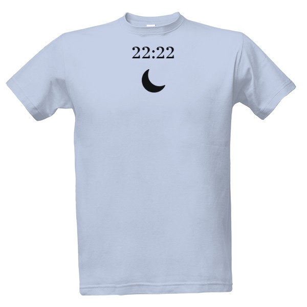 Tričko s potiskem 22:22 pánské tričko