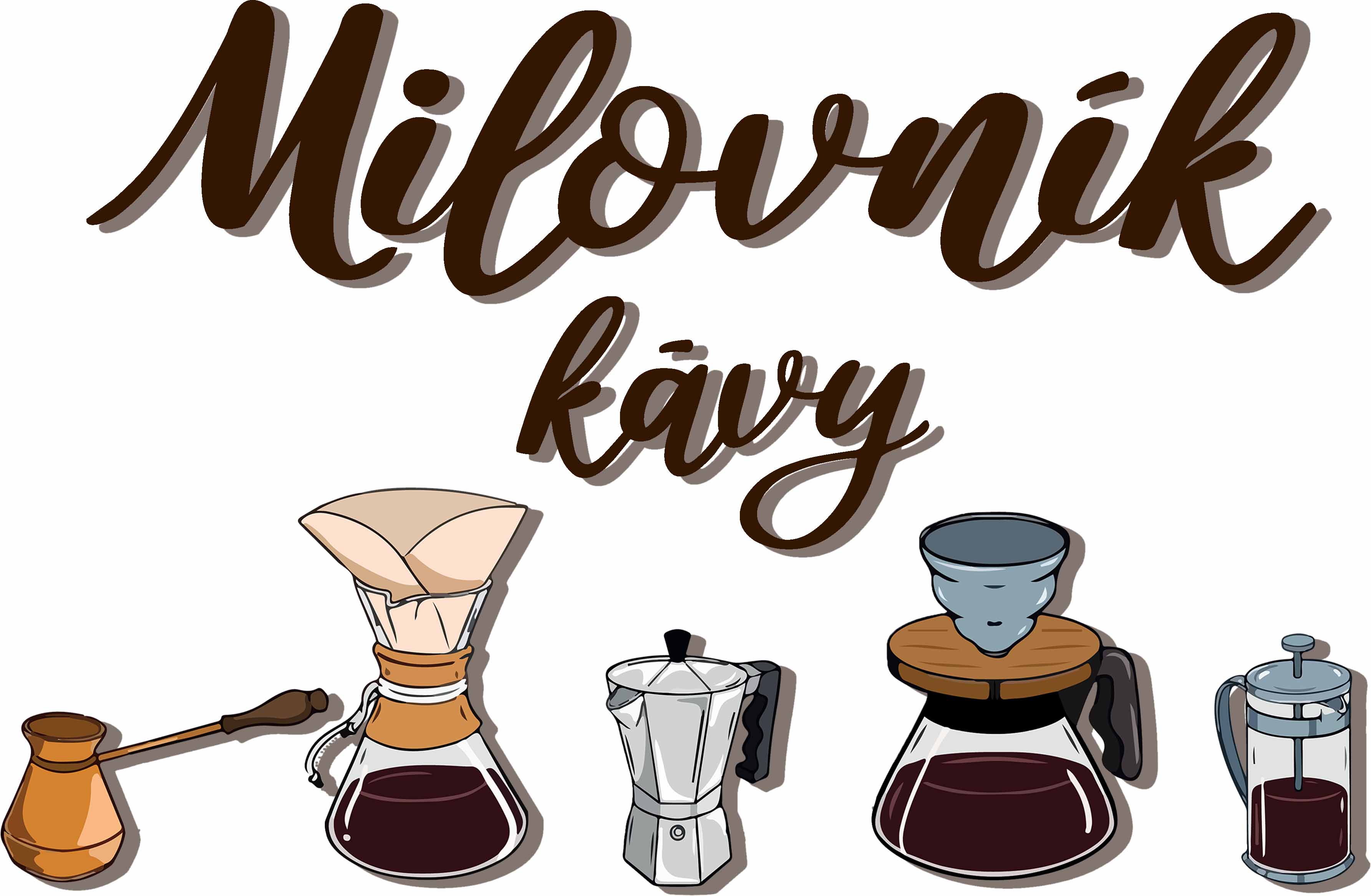 Tričko s potiskem Milovník kávy