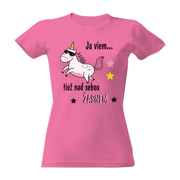 Tričko s potiskem Jednorožec