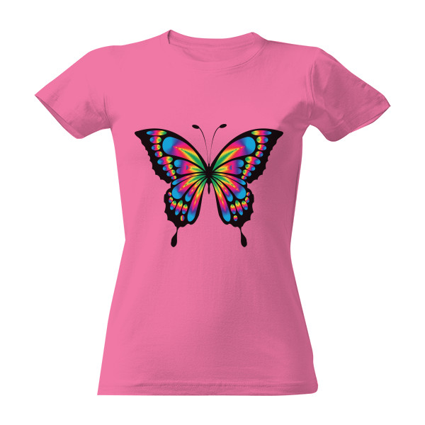 Tričko s potiskem Motýlek