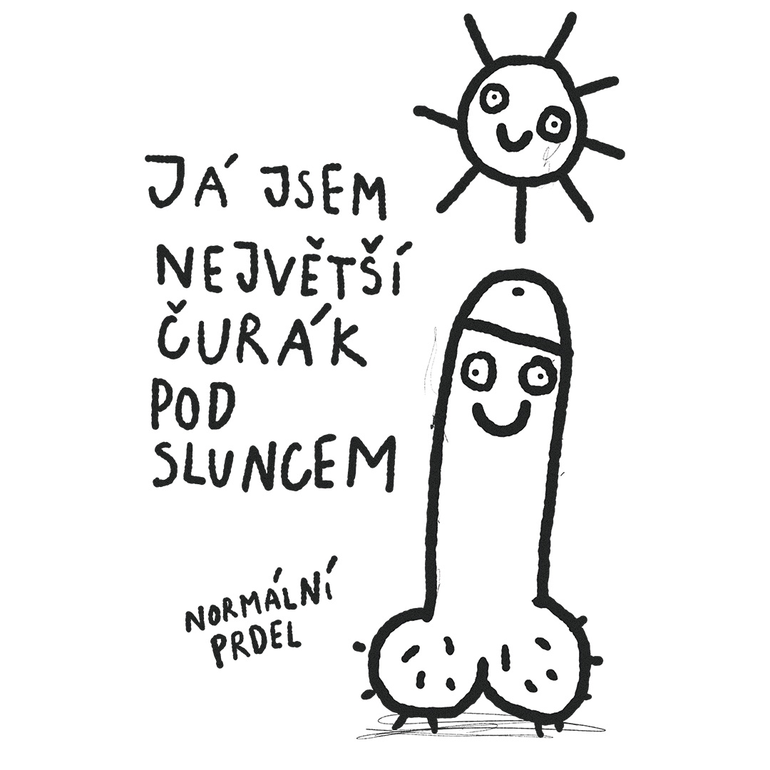 Tričko s potiskem Jsem největší ptáček pod sluncem