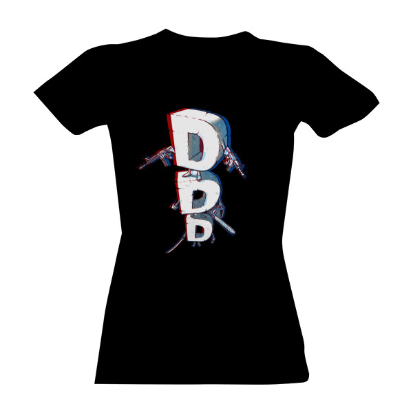 Tričko s potiskem 3D Akce - Dámské