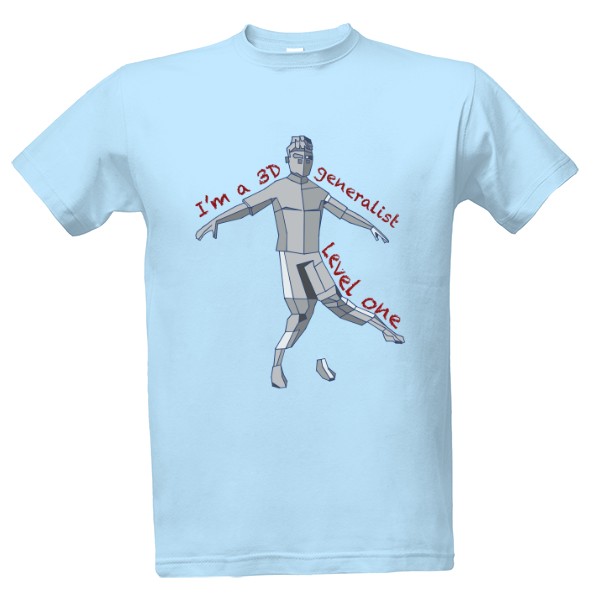 Tričko s potiskem 3D generalist