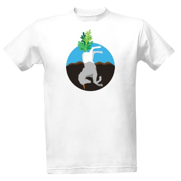 Tričko s potiskem kun