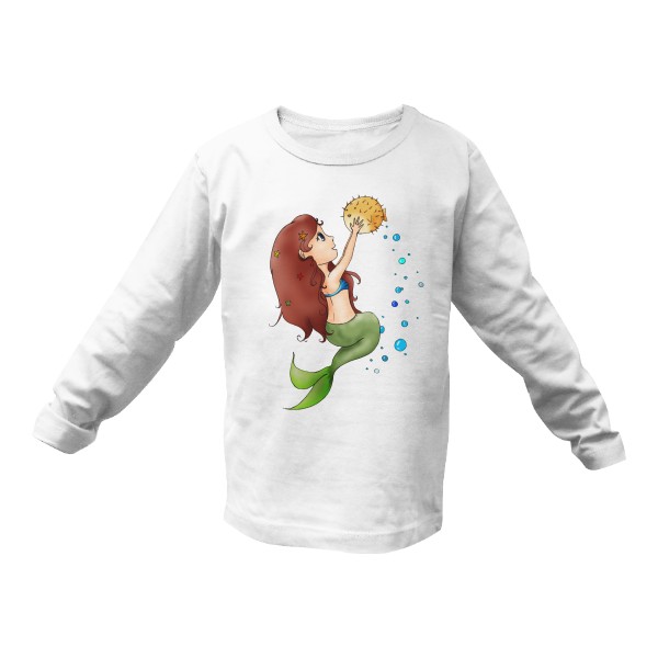 Tričko s potiskem Tričko pro mořské panny