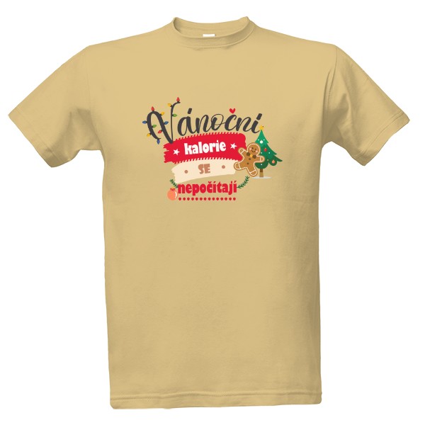 T-shirt Vánoční kalorie nepočítám