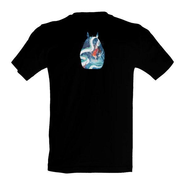 Tričko -Anime, Totoro, princezna Mononoke, cesta do fantazie