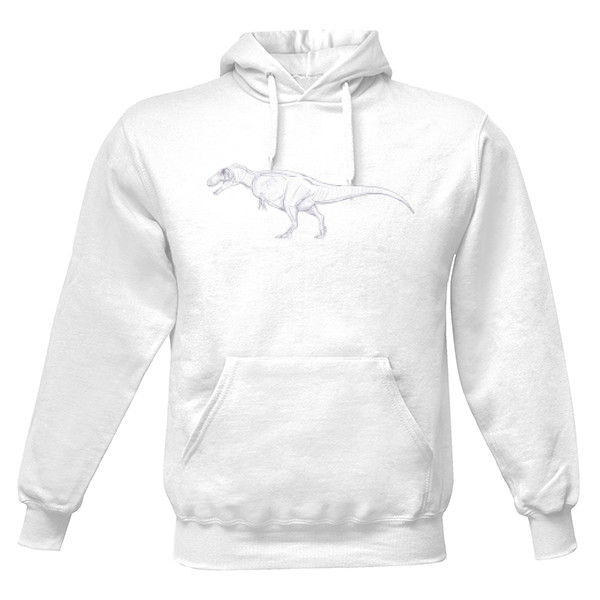 Pánska mikina s kapucňou s potlačou Pánská mikina Tyrannosaurus