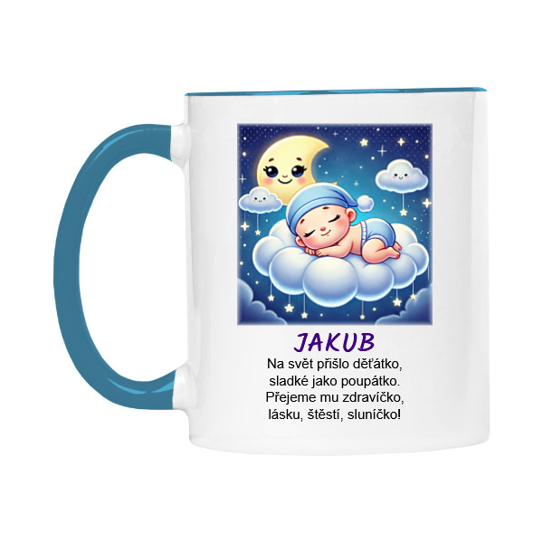 K narození miminka motiv č.1