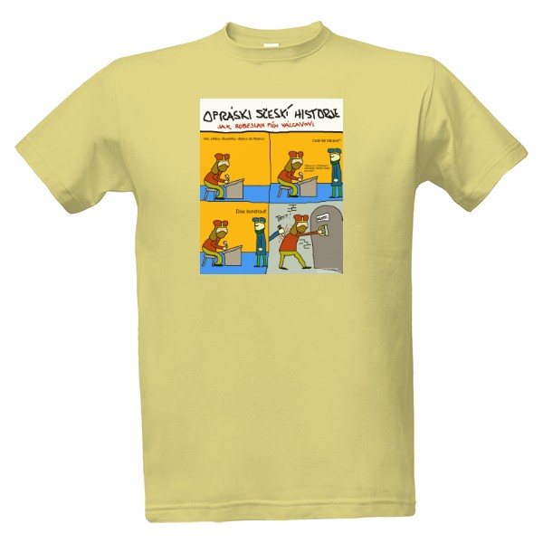 Tričko s potlačou 935 Ďise botnoud