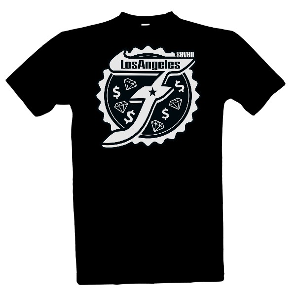 Tričko s potiskem 7 Los Angeles BW classic Ramirez hip hop