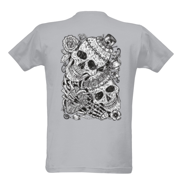 Tattoo Skull Love II.