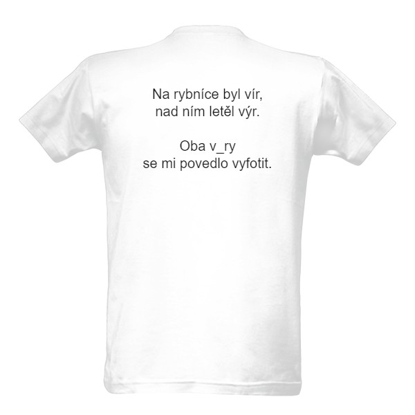 Výr a vír (pánské triko)