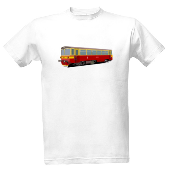 Tričko s potlačou Motorový vůz 810 "šukafon" původní nátěr