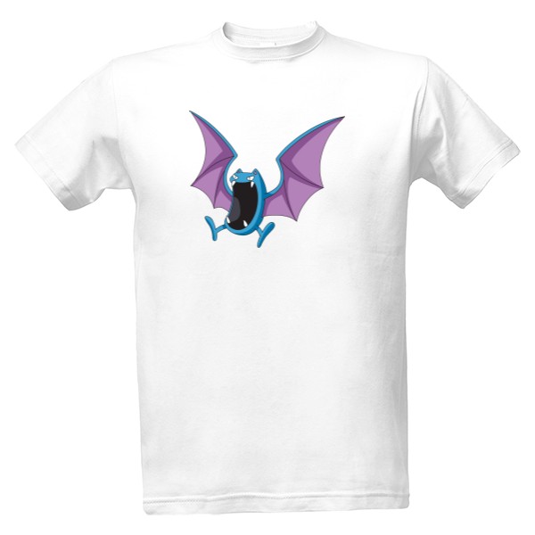 Tričko s potiskem Pokémon - netopýr