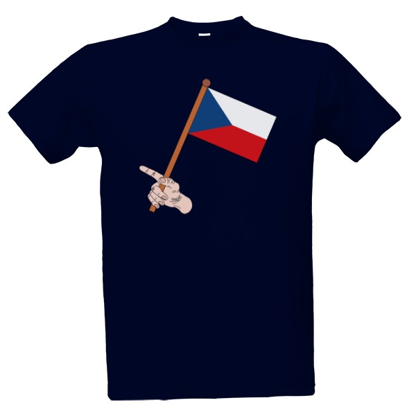 Tričko s potiskem flag