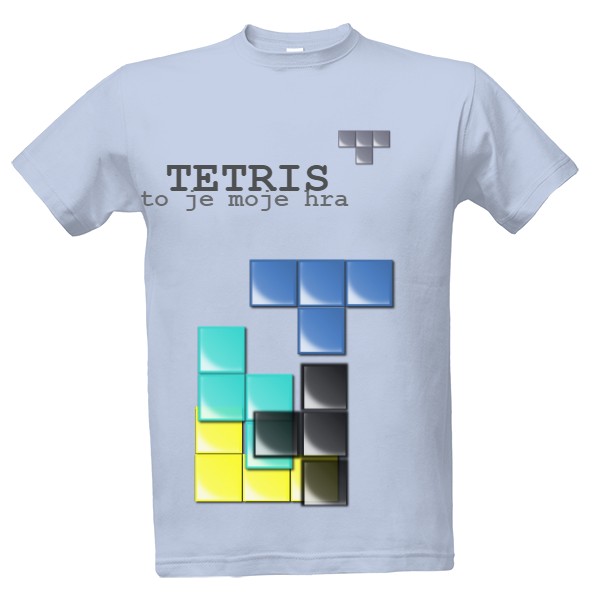 Tričko s potiskem Tetris 2