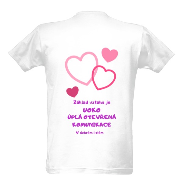 Tričko s potiskem Valentyn