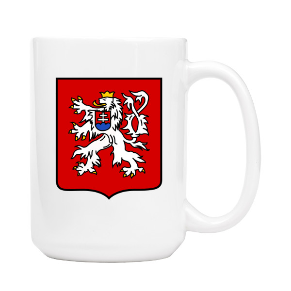 Hrnek velký s potiskem ČS lev hrneček