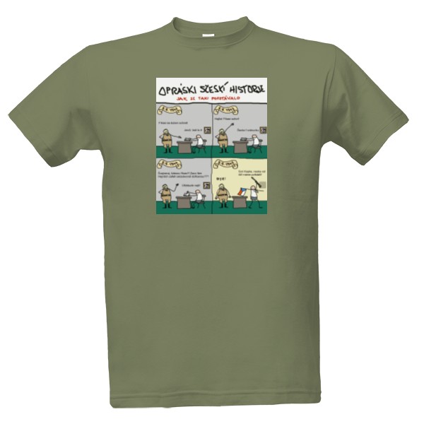 Tričko s potiskem 1945 Postáňí