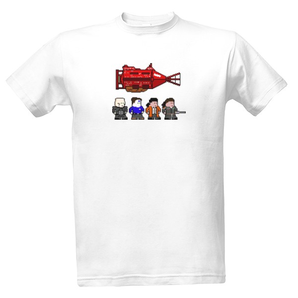 Tričko s potiskem Červený trpaslík