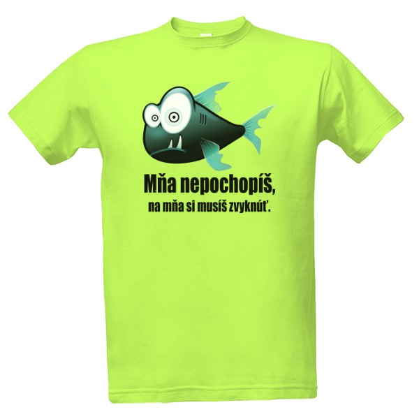 Tričko s potiskem Mňa nepochopíš