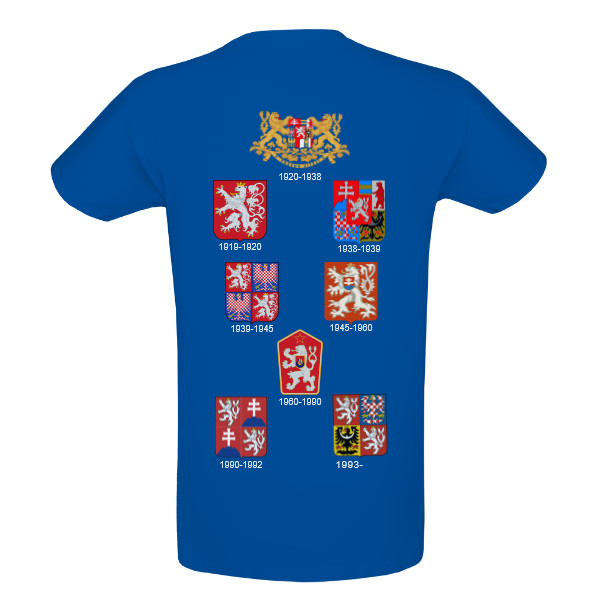 ČR - znaky záda+bílá čísla