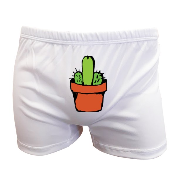 Trenýrky s potiskem Kaktus - boxerky 